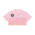 Women’s Cropped Paneled V-Neck Jersey