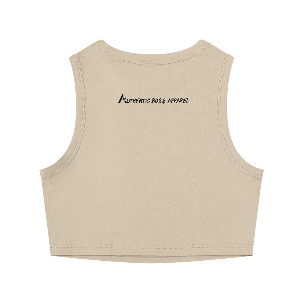 Women's Tight Crewneck Crop Tank Top