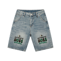 Men's Vintage Wash Denim Shorts