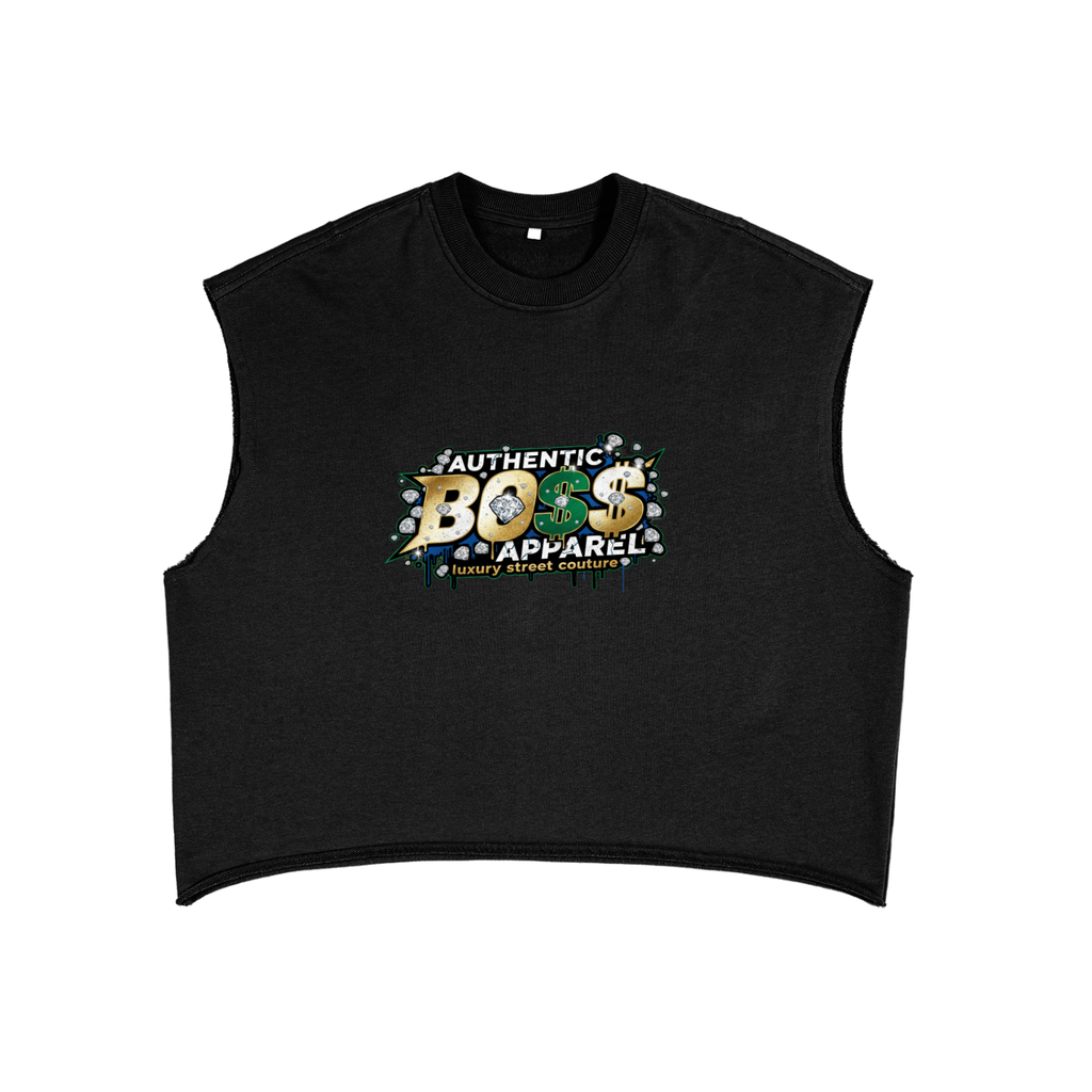 French Terry Boxy Tank Top