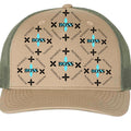 Pale Khaki/ Loden Green - 112FP - FRONT